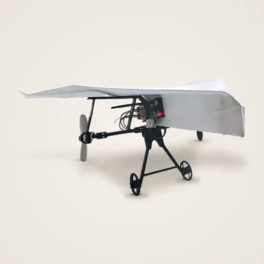 Kit DIY avión RC de papel